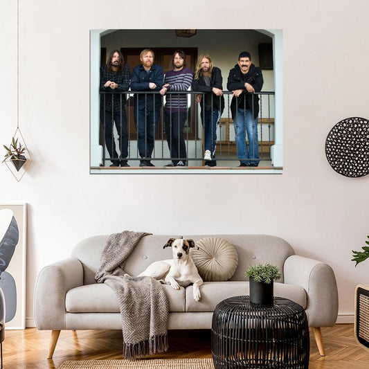 Foo Fighters Rock Band Music Art Wall Art Print Poster