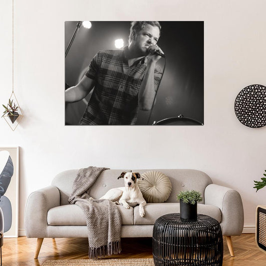 Imagine Dragons Dan Reynolds Indie Rock Band Music Art Wall Art Print Poster