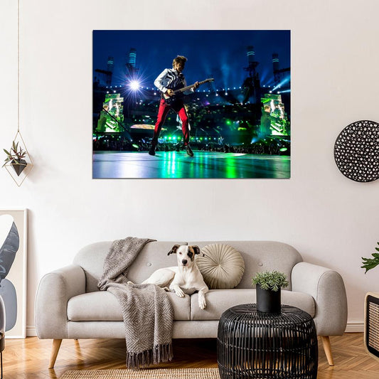 Muse Matthew Bellamy Rock Band Music Art Wall Art Print Poster