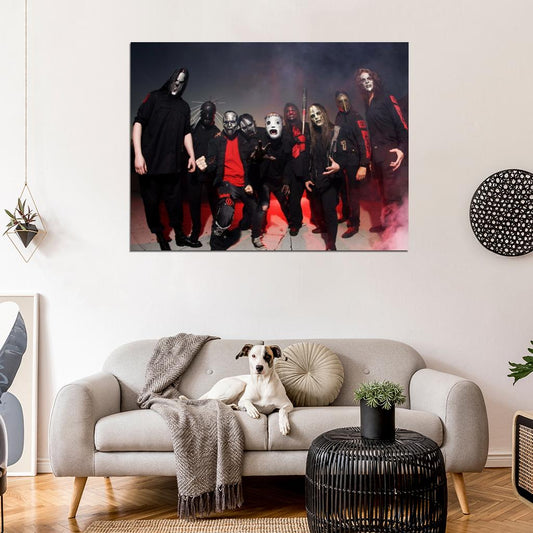 Slipknot Heavy Metal Band Music Art Wall Art Print Poster