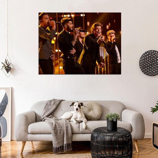 One Direction Pop Rock Band Music Art Wall Art Print Poster