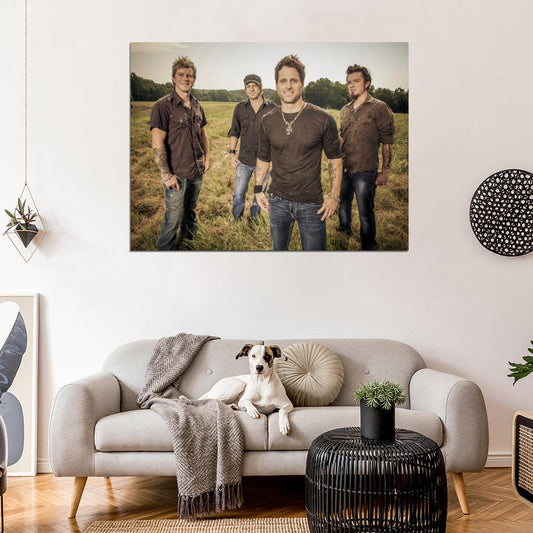 Parmalee Country Band Music Art Wall Art Print Poster