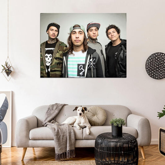 Pierce The Veil Rock Band Music Art Wall Art Print Poster