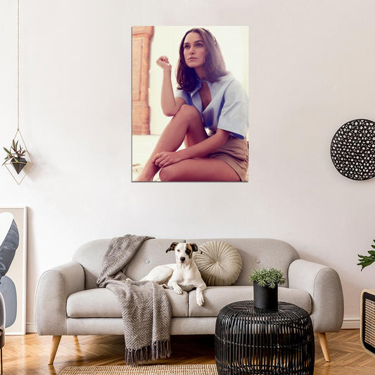 Keira Knightley Actress Art Wall Art Print Poster