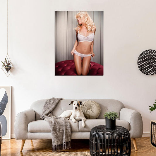 Pamela Anderson Sexy Hot Model Actress Art Wall Art Print Poster