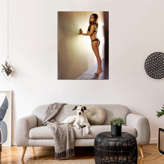 Mila Kunis Hot Sexy Butt Actress Art Wall Art Print Poster