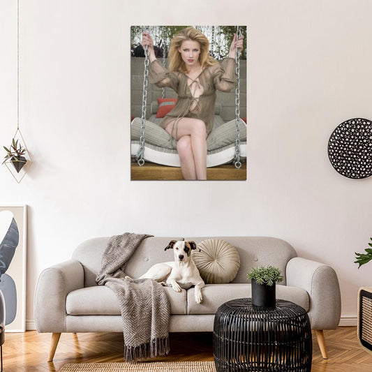 Amber Heard Sexy Actress Art Wall Art Print Poster
