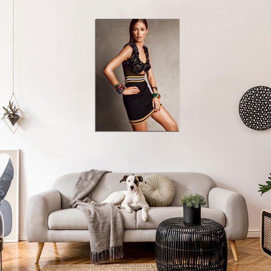 Doutzen Kroes Model Art Wall Art Print Poster