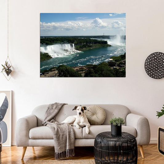 Niagara Falls Nature Art Wall Art Print Poster