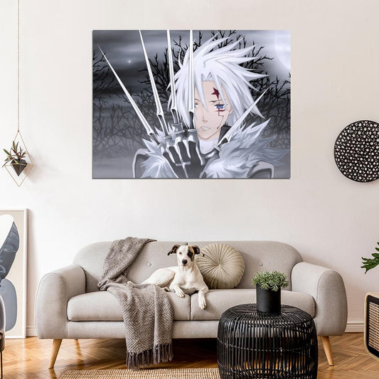 Allen Walker D.Gray-man Anime Manga Art Wall Art Print Poster