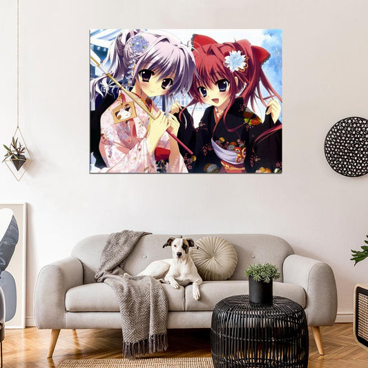 Mashiroiro Symphony Anime Manga Art Wall Art Print Poster