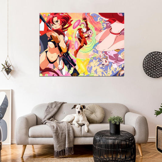 Tengen Toppa Gurren Lagann Anime Manga Art Wall Art Print Poster