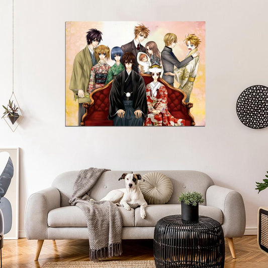 Vampire Knight Characters Anime Manga Art Wall Art Print Poster