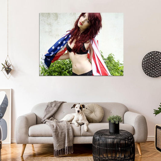 Susan Coffey Hot Model Sexy Underwear Wall Art Print Poster