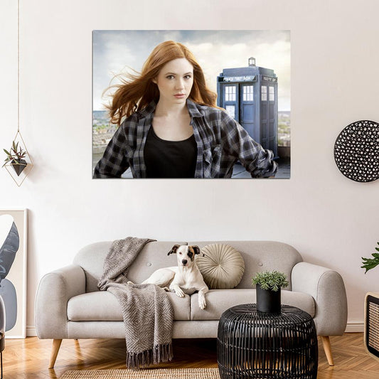 Doctor Who Karen Gillan Amy Pond TV Series Wall Art Print Poster