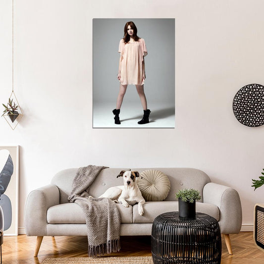 Karen Gillan Cute Actress Beautiful Hot Girl Wall Art Print Poster