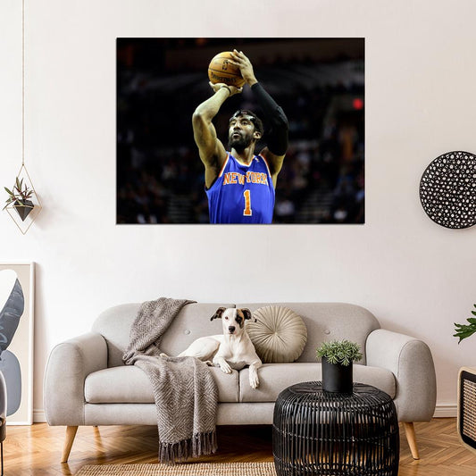 Amare Stoudemire Amar'e New York 2014 Basketball Sport Wall Art Print Poster