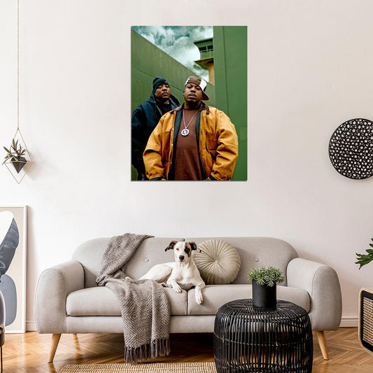 MOP Mash Out Posse Billy Danze Lil' Fame Rapper Hip-Hop Music Rap Wall Art Print Poster