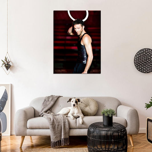 Vincent Cassel Actor Wall Art Print Poster