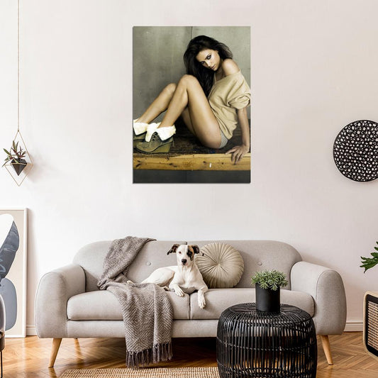 Irina Shayk Model Wall Art Print Poster
