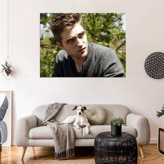 Robert Pattinson Actor Wall Art Print Poster
