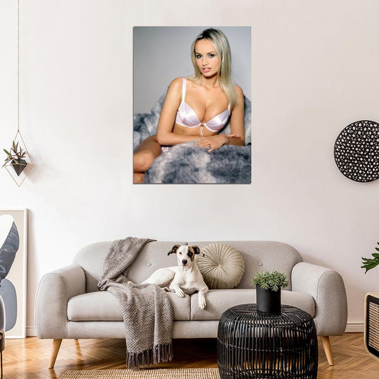 Adriana Sklenarikova Sexy Hot Model Wall Art Print Poster