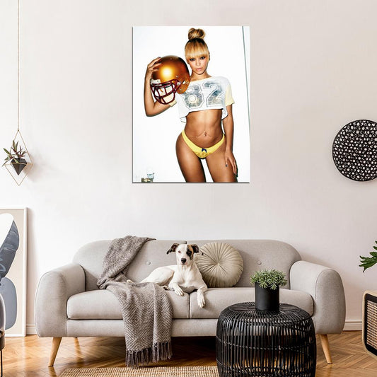 Beyonce R&B Pop Music Singer Wall Art Print Poster