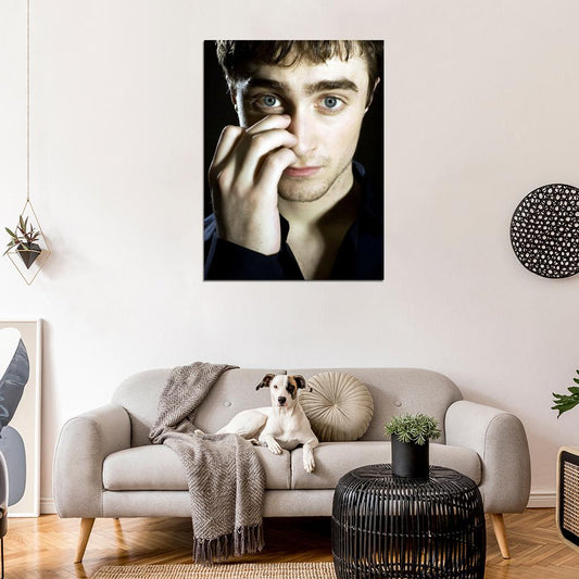 Daniel Radcliffe Portrait Actor Wall Art Print Poster