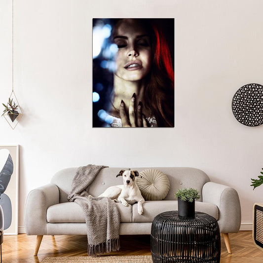 Lana Del Rey Cool Amazing Beautiful Portrait Pop Music Singer Wall Art Print Poster