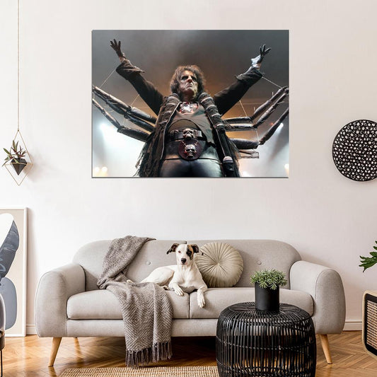 Alice Cooper Hard Rock Music Singer Wall Art Print Poster