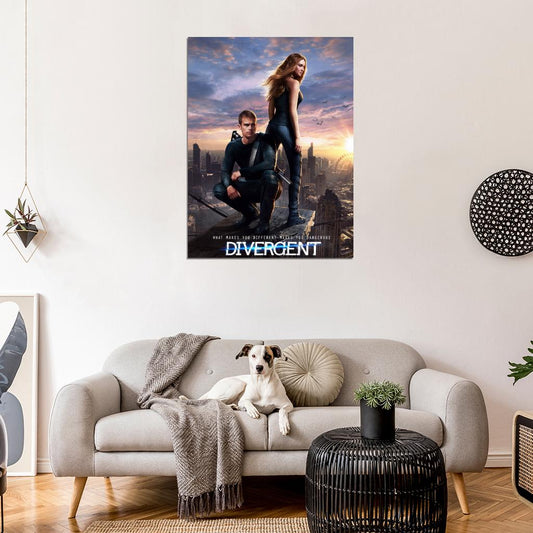 Divergent Movie Wall Art Print Poster