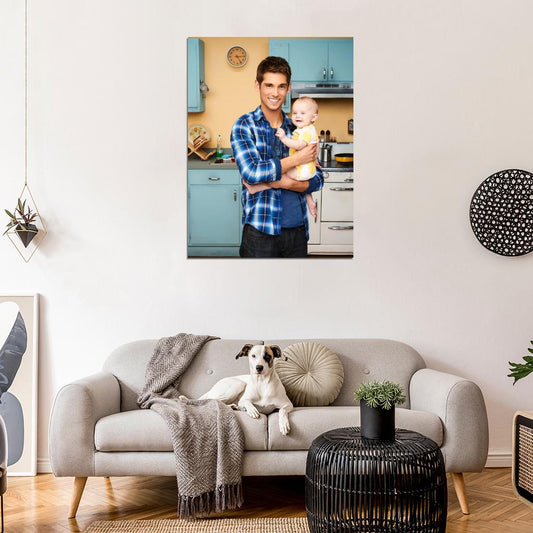 Baby Daddy Jean-Luc Bilodeau Cast Ben Wheeler Tv Series Wall Art Print Poster