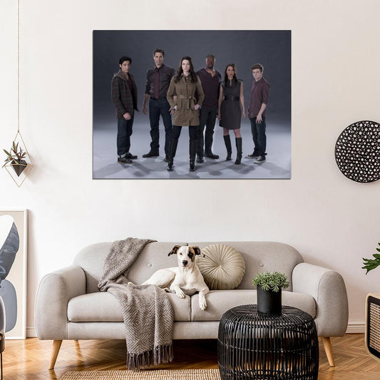 Continuum Characters Cast Tv Series Wall Art Print Poster