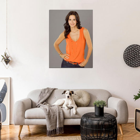 Cougar Town Courteney Cox Actress Tv Series Wall Art Print Poster