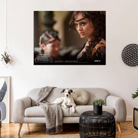 Da Vinci's Demons Laura Haddock Lucrezia Donati Tv Series Wall Art Print Poster