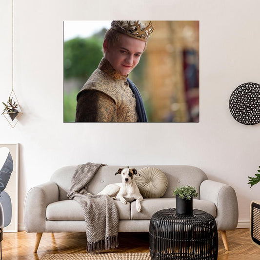 Joffrey Baratheon King Jack Gleeson TV Series Wall Art Print Poster
