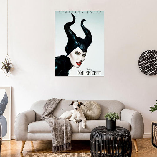 Maleficent Angelina Jolie Movie Wall Art Print Poster