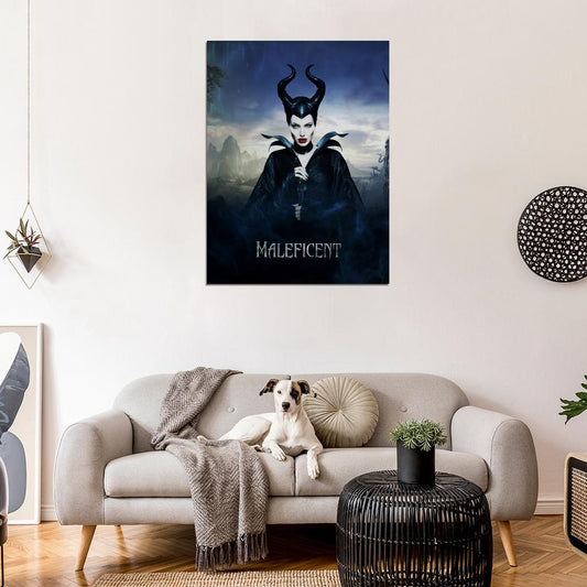 Maleficent Angelina Jolie Movie Wall Art Print Poster