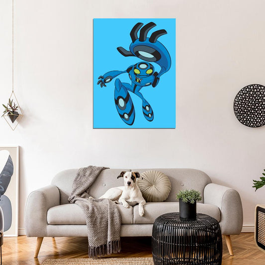 Ben 10 Echo Echo Alien Cartoon TV Series Art Wall Art Print Poster