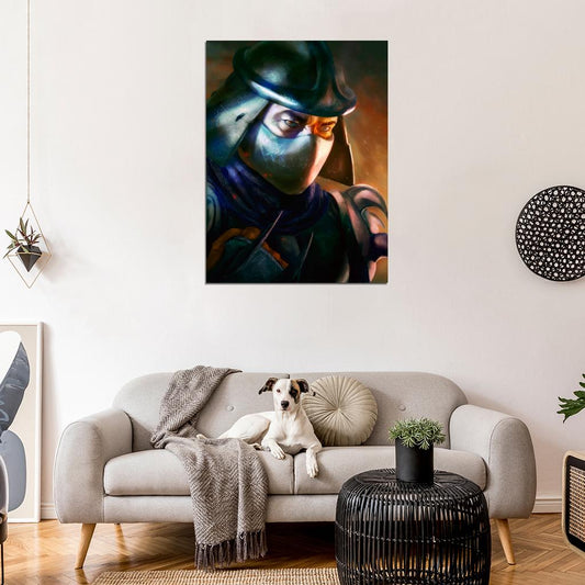 Shredder Teenage Mutant Ninja Turtles Awesome Classic Art TMNT Wall Art Print Poster