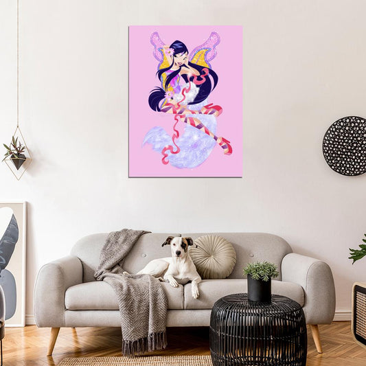 Winx Club Musa Sirenix Beautiful Cartoon TV Series Wall Art Print Poster