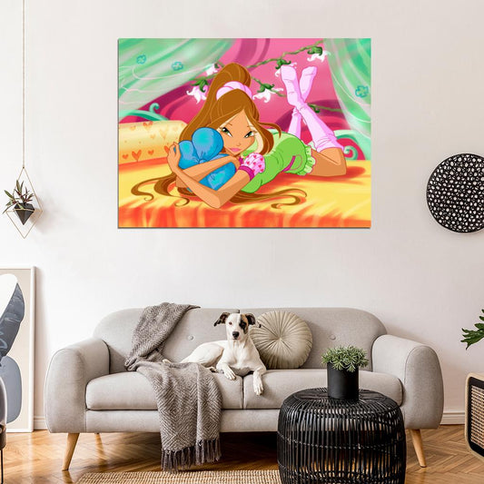 Winx Club Beautiful Cartoon TV Series Wall Art Print Poster