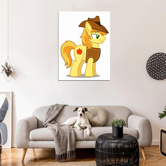 Braeburn My Little Pony Friendship Is Magic Cute Beautiful Cartoon Art Wall Art Print Poster