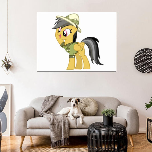 Daring Do My Little Pony Friendship Is Magic Cute Beautiful Cartoon Art Wall Art Print Poster