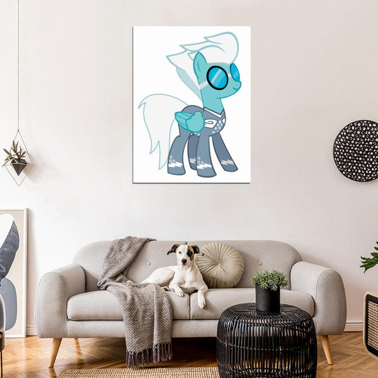 Fleetfoot Wonderbolts My Little Pony Friendship Is Magic Cute Beautiful Cartoon Art Wall Art Print Poster