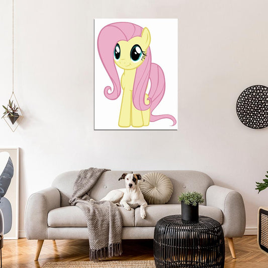 Fluttershy My Little Pony Friendship Is Magic Cute Beautiful Cartoon Art Wall Art Print Poster