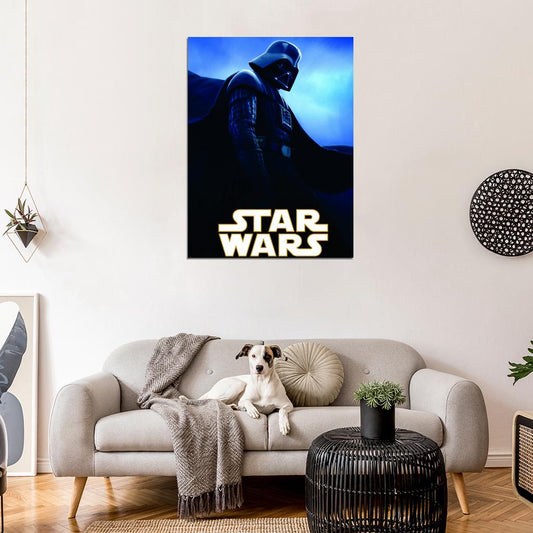 Darth Vader Anakin Skywalker Star Wars Movie Awesome Art Wall Art Print Poster