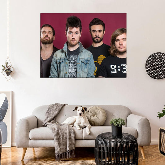Bastille Indie Rock Music Band Wall Art Print Poster