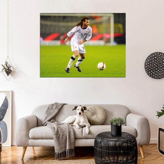 Kyle Beckerman USA Football Soccer Sport Wall Art Print Poster