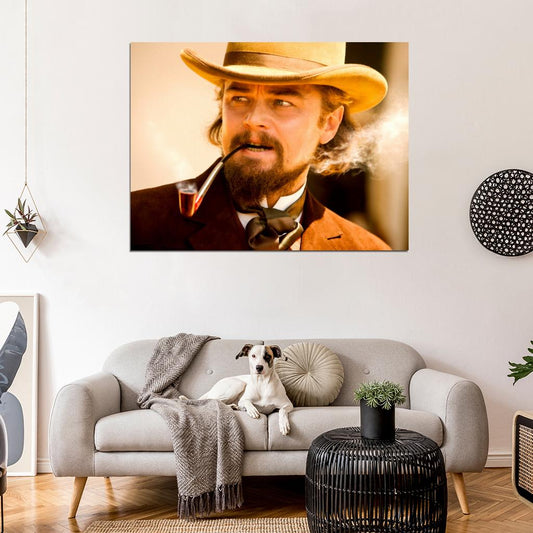 Django Unchained Leonardo DiCaprio Awesome Movie Wall Art Print Poster
